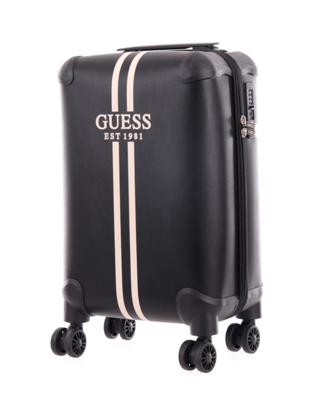 Maleta Guess Mildred negro logo unisex