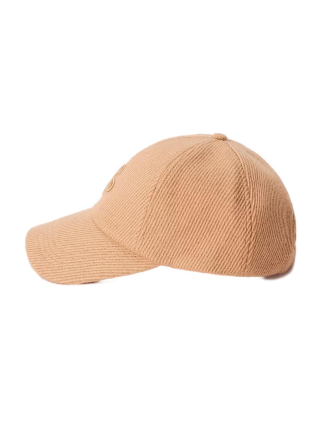 Gorra Salsa pana marrón claro para hombre
