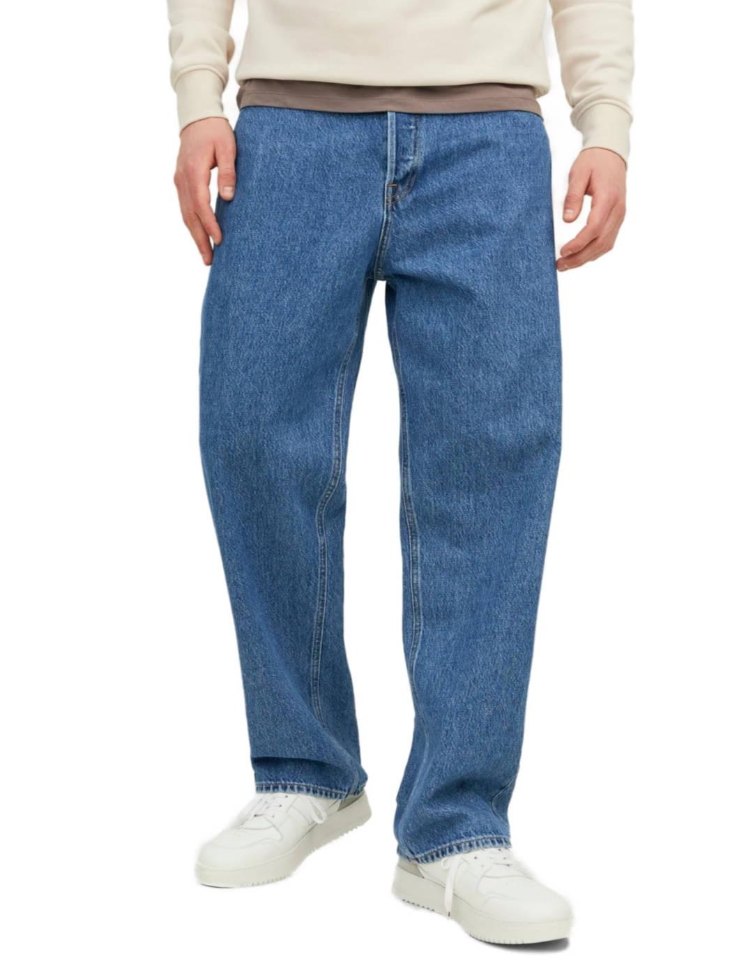 Pantalon vaquero Jack&Jones Alex azul ancho para hombre