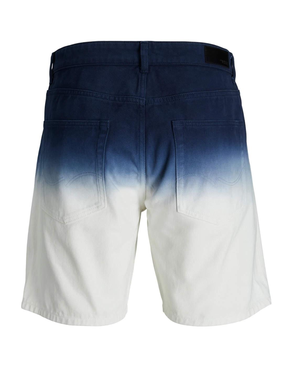 Bermuda Jack&Jones azul y blancA hombre-oc