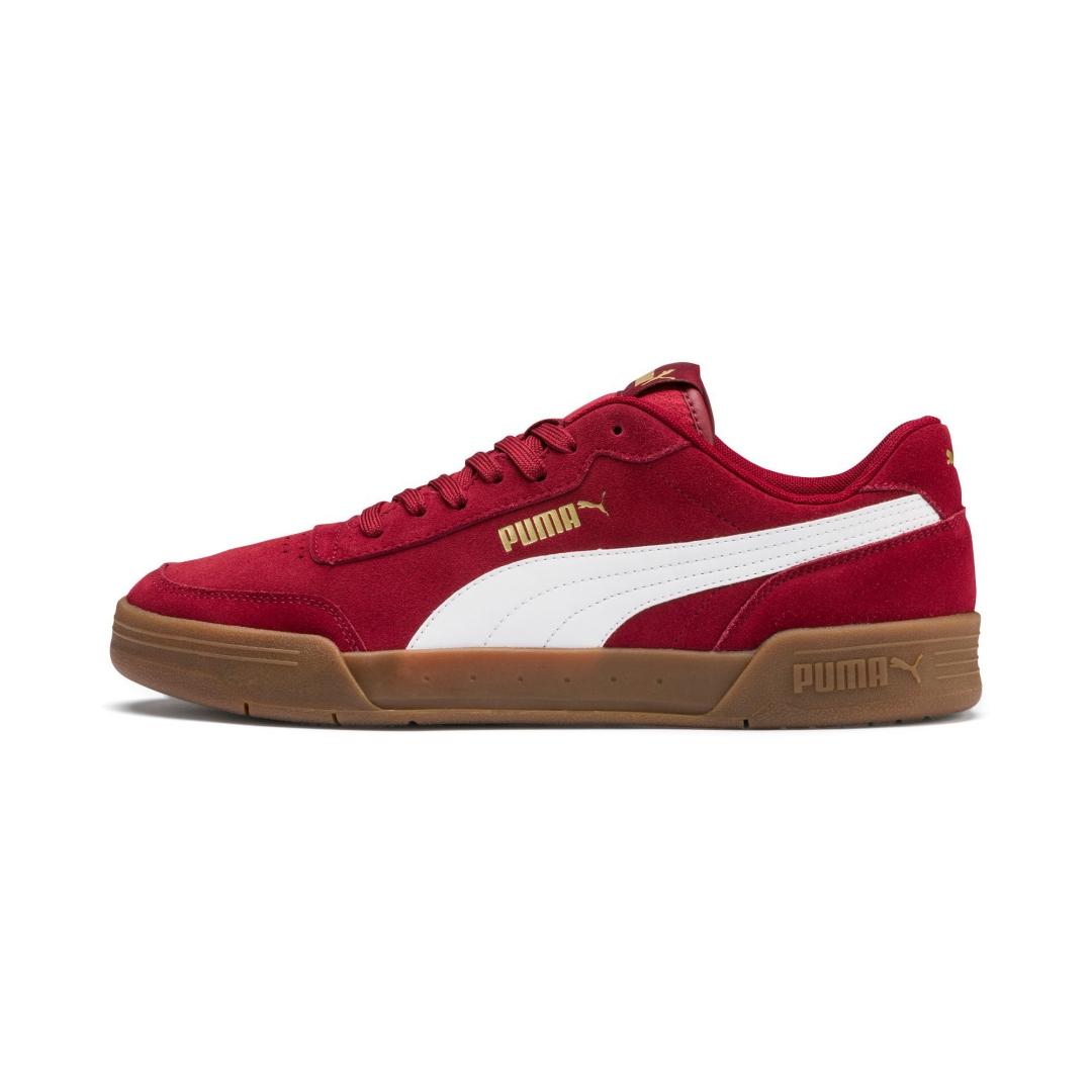 Zapatillas Puma Caracal SD rojas y blancas de hombre