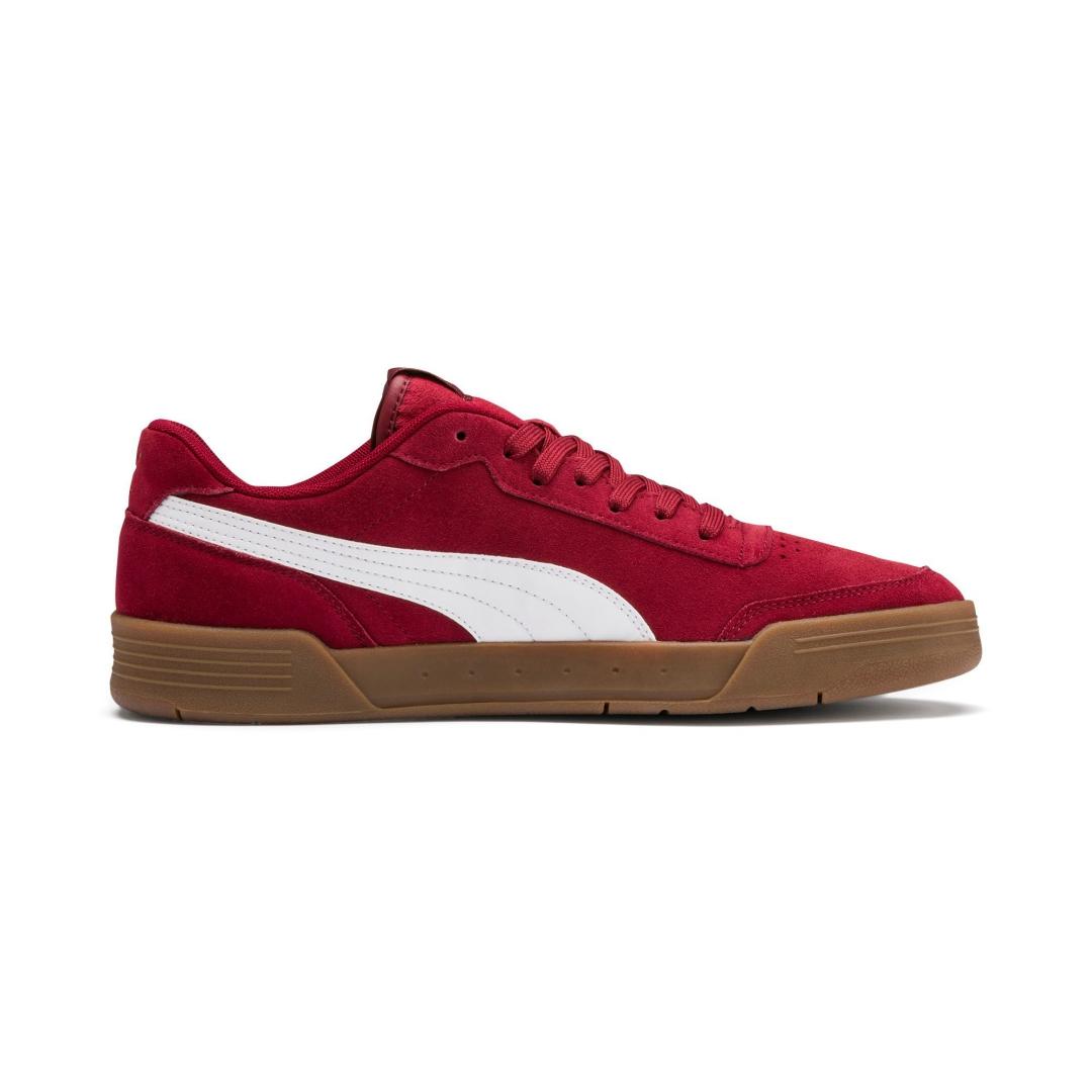 Zapatillas Puma Caracal SD rojas y blancas de hombre