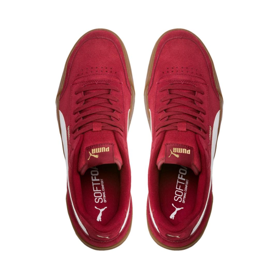 Zapatillas Puma Caracal SD rojas y blancas de hombre