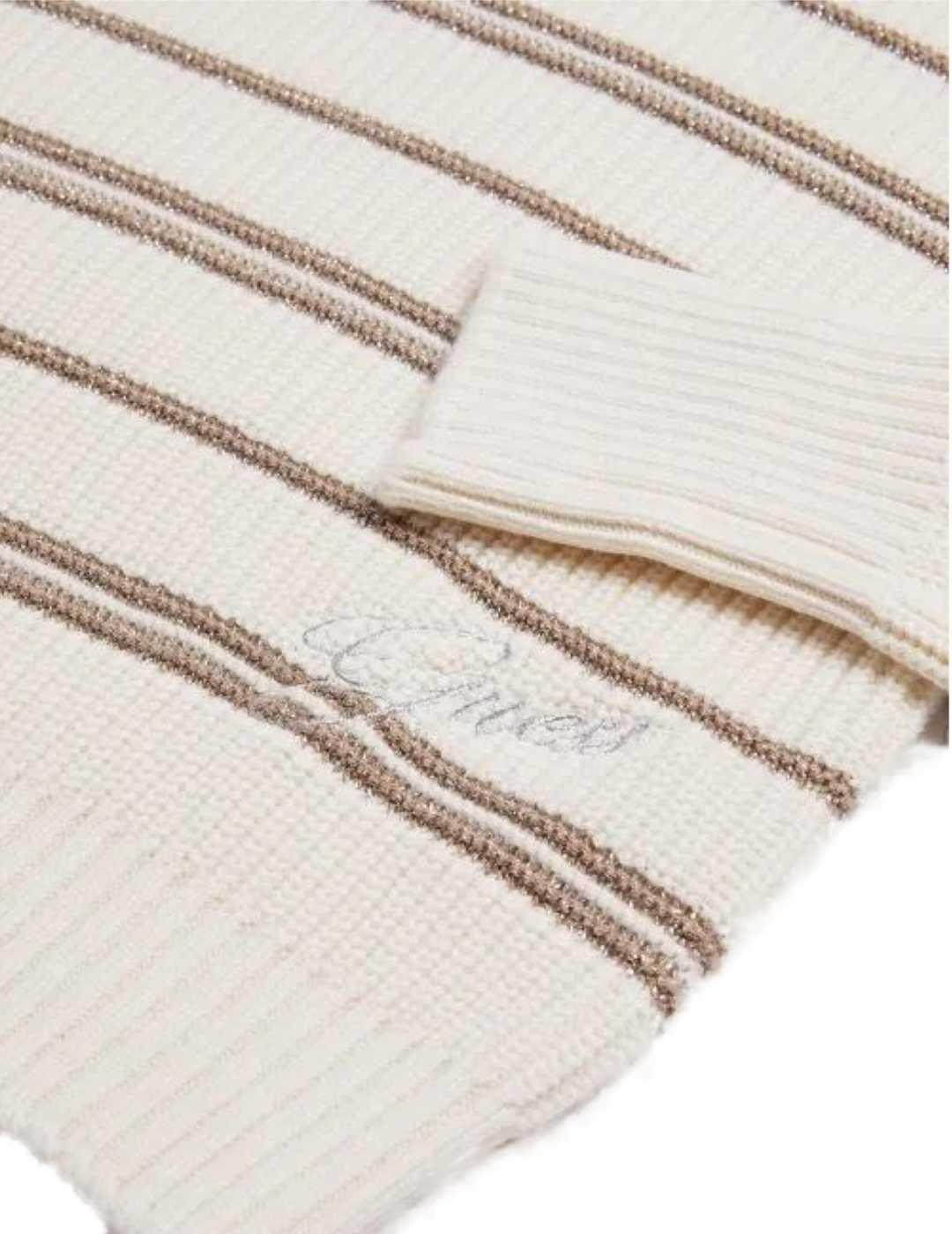 Jersey Guess Jewel rayas beige rayas para mujer