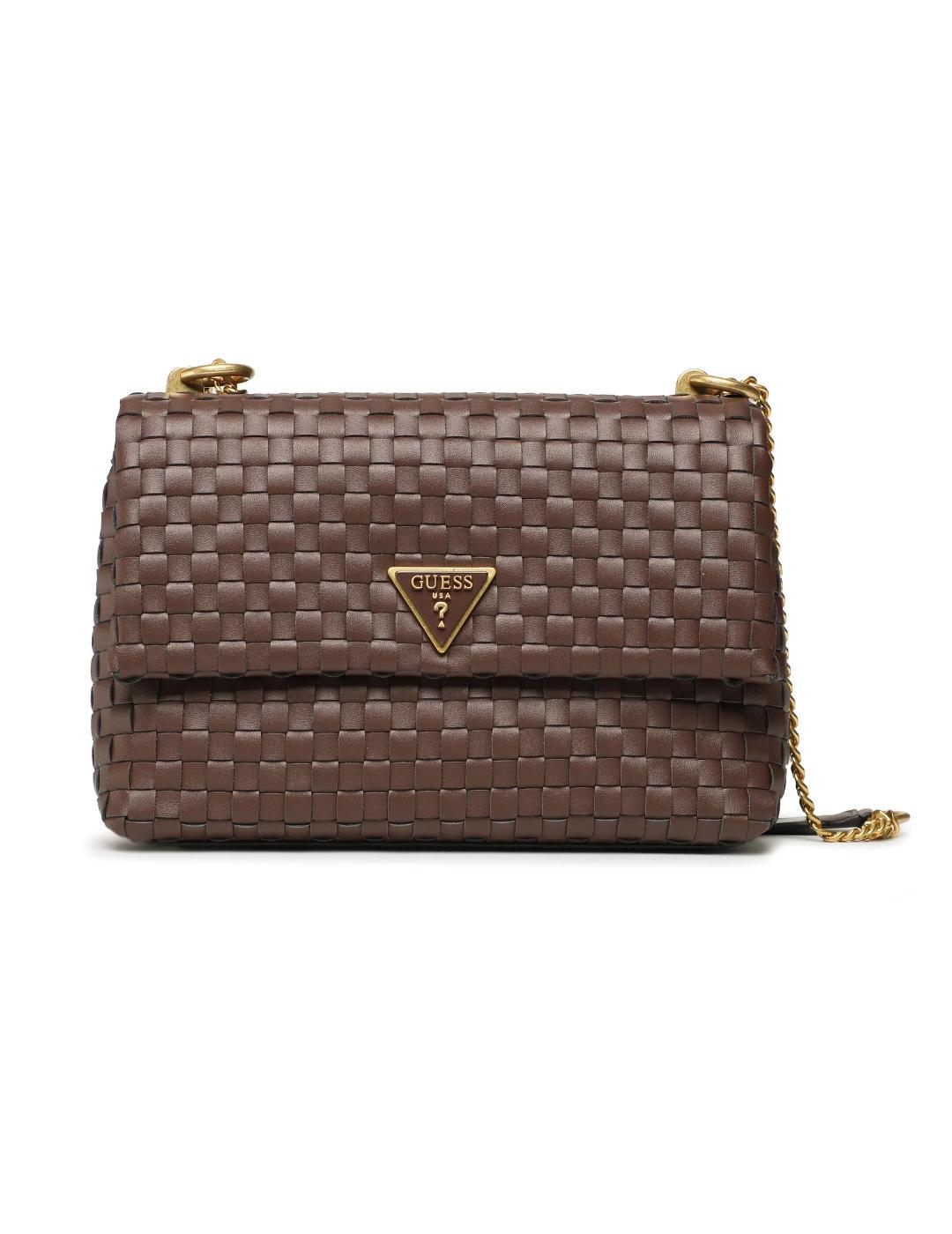 Bolso Guess Lisbet marrón para mujer