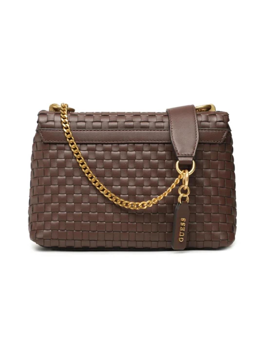 Bolso Guess Lisbet marrón para mujer