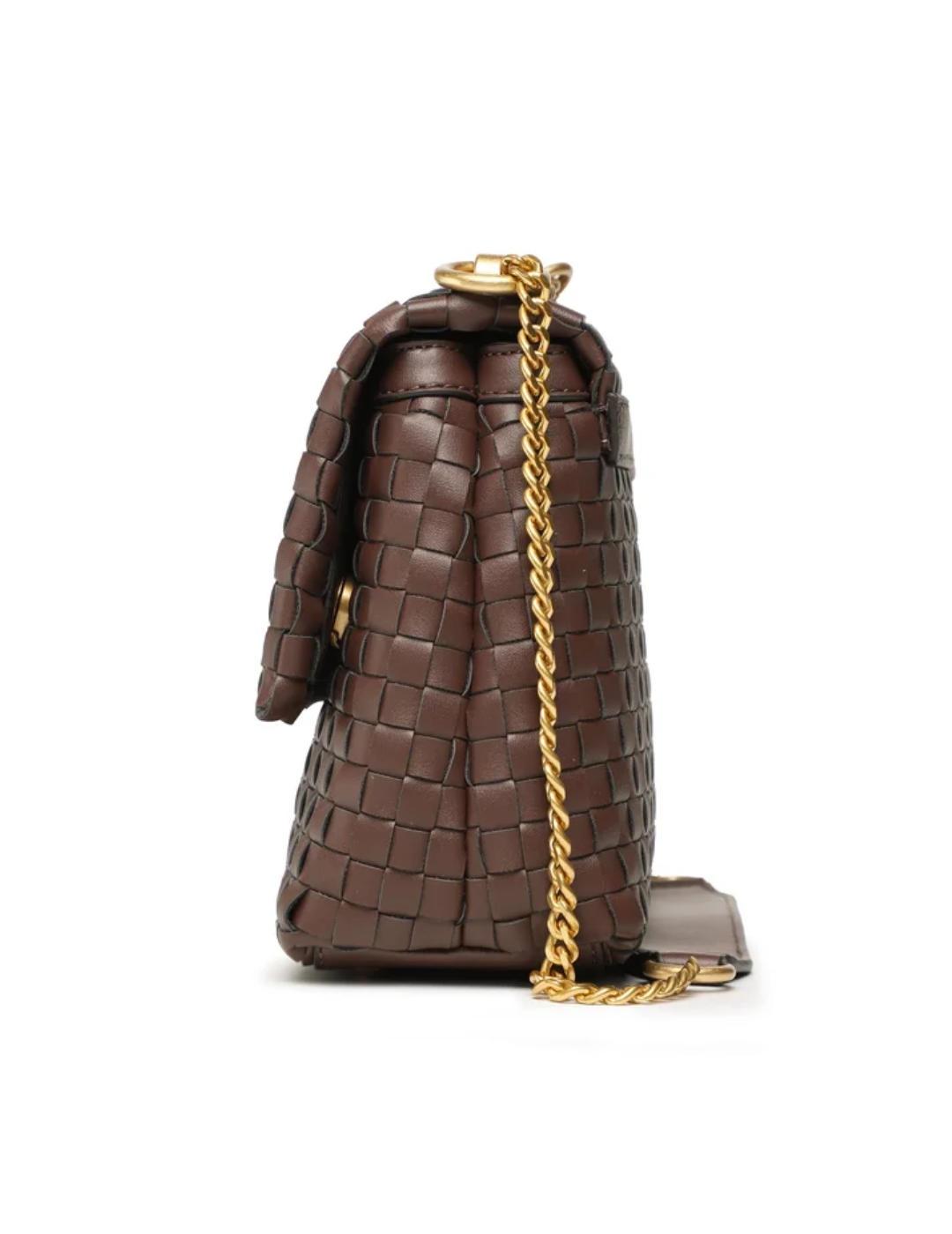 Bolso Guess Lisbet marrón para mujer