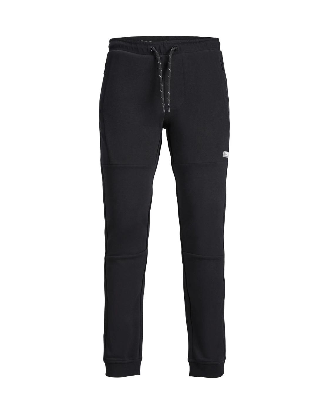 Pantalón chandal Jack&Jones Junior negro para niño