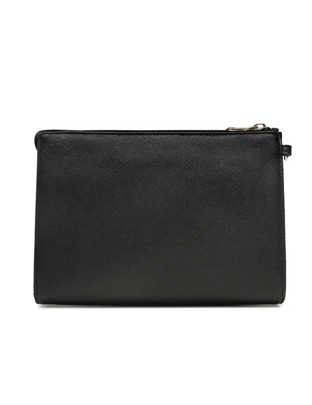 Neceser Guess Pouch negro para mujer