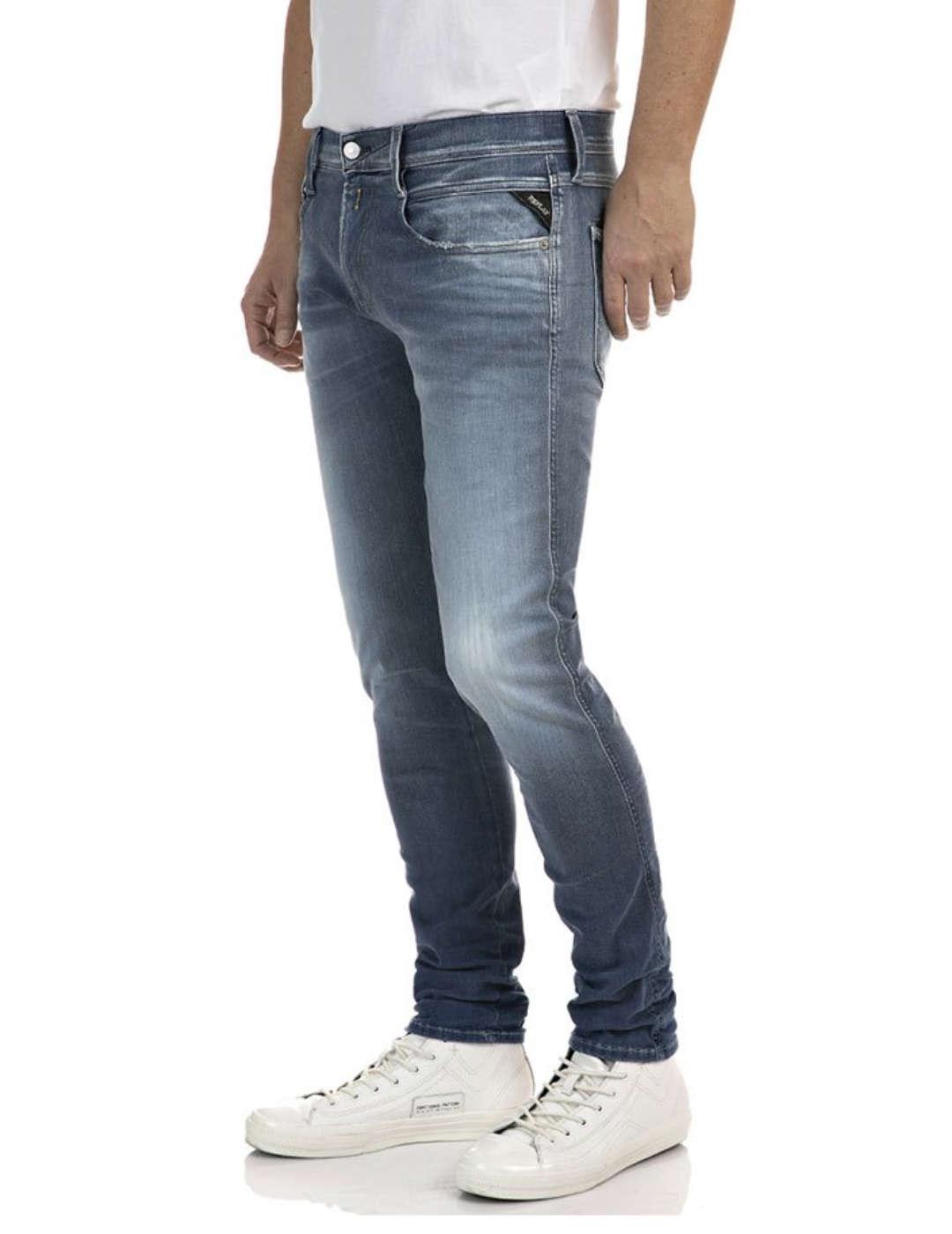 Vaquero Replay Ambass azul para hombre