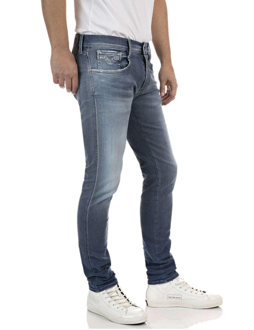 Vaquero Replay Ambass azul para hombre
