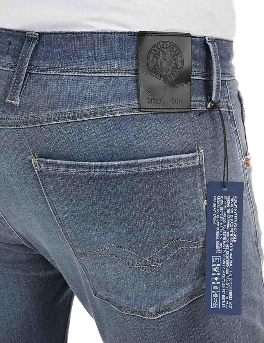 Vaquero Replay Ambass azul para hombre