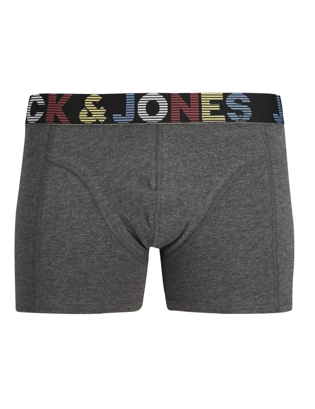 Intimo Jack&Jones pack3 negro para hombre-&