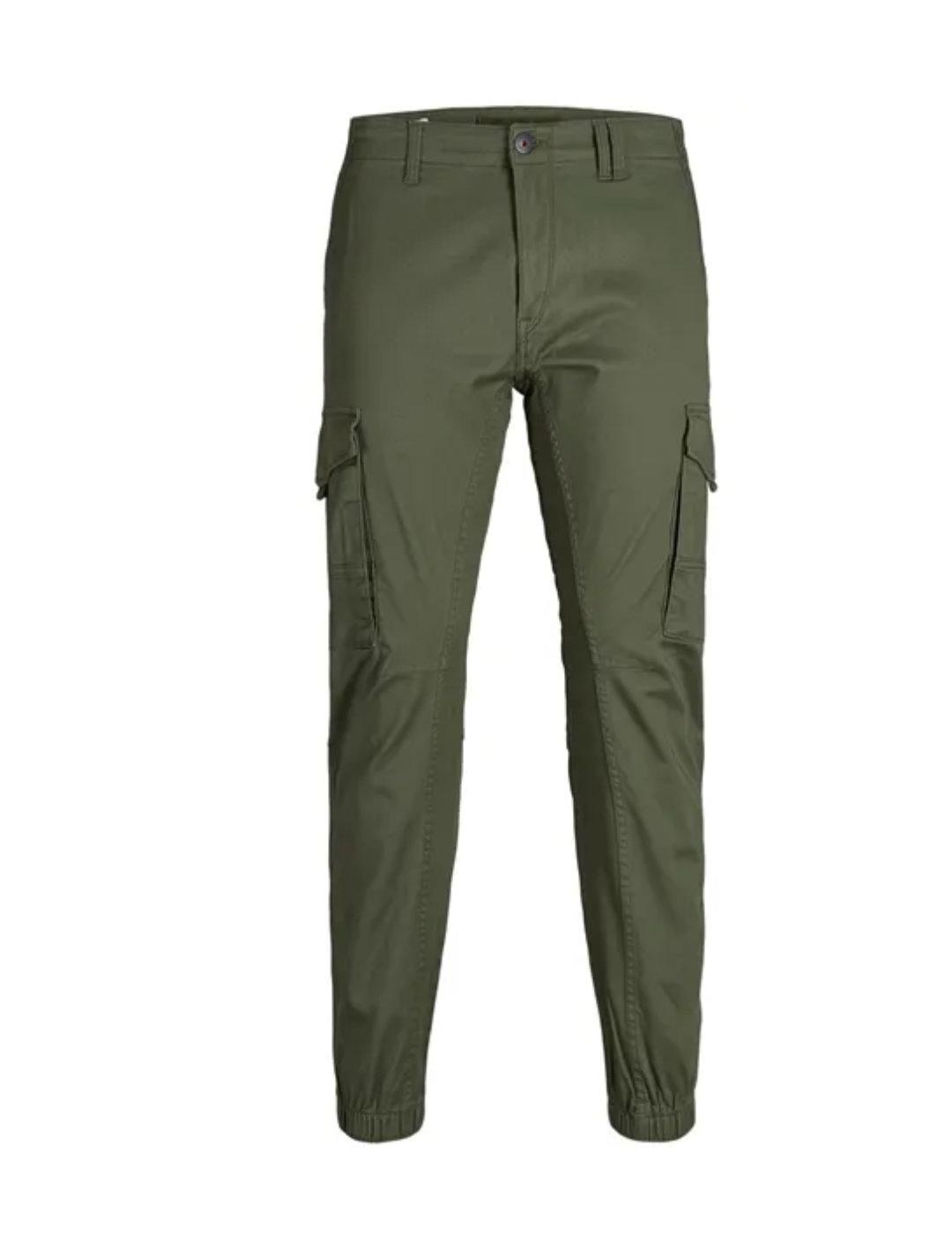 Pantalon cargo Jack/df01Jones Junior verde para niño-/df01