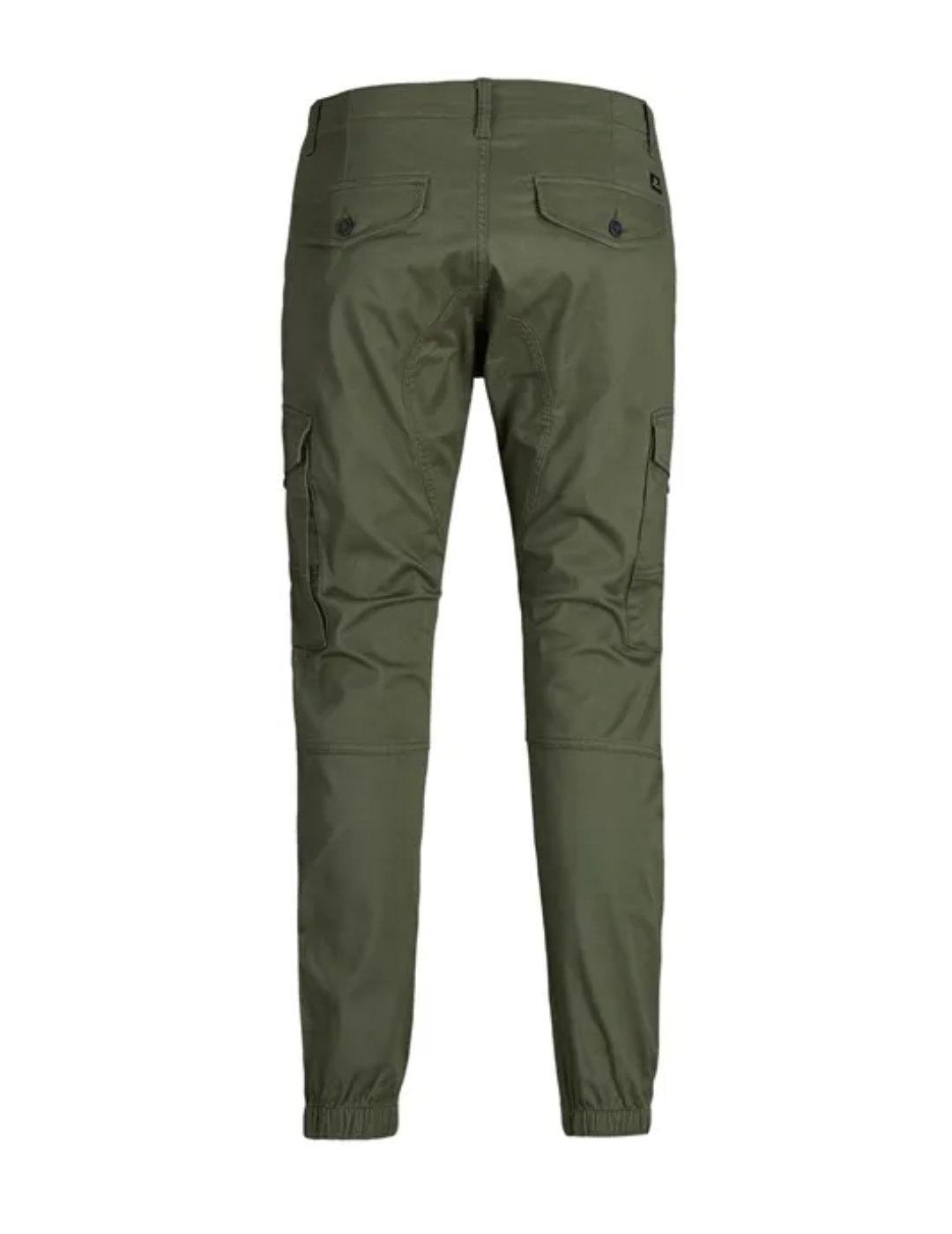 Pantalon cargo Jack&Jones Junior verde para niño-&