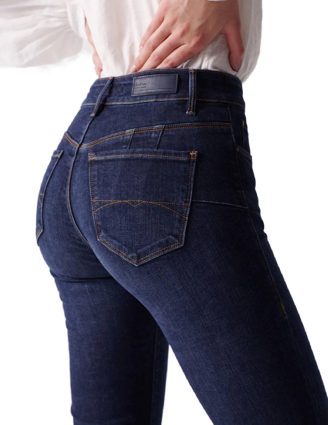Vaqueros salsa tiro alto online