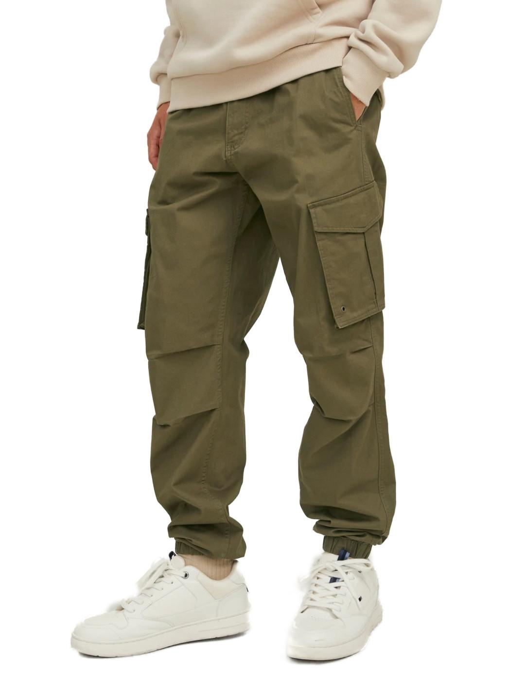 Pantalón Jack&Jones Kane cargo verde de hombre