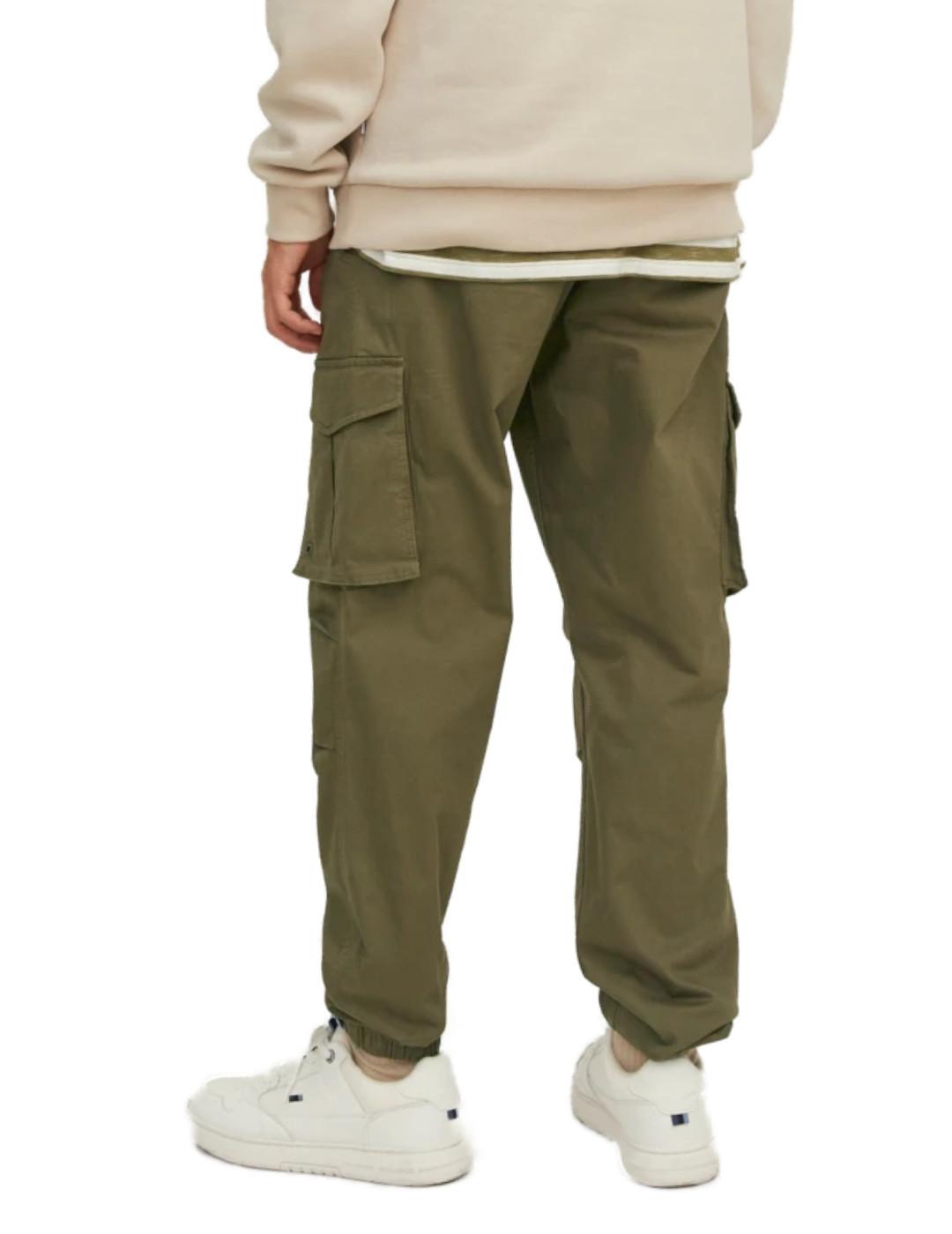 Pantalón Jack&Jones Kane cargo verde de hombre