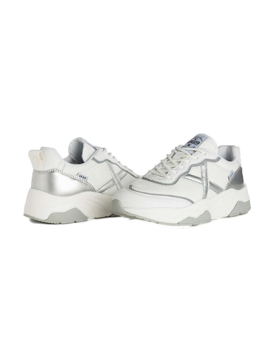 Zapatilla Munich Wave 139 blanca para mujer