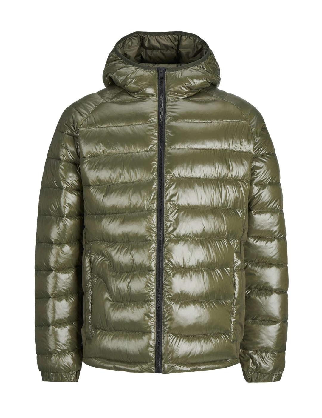 Plumas Jack&Jones Trace verde guateado para hombre