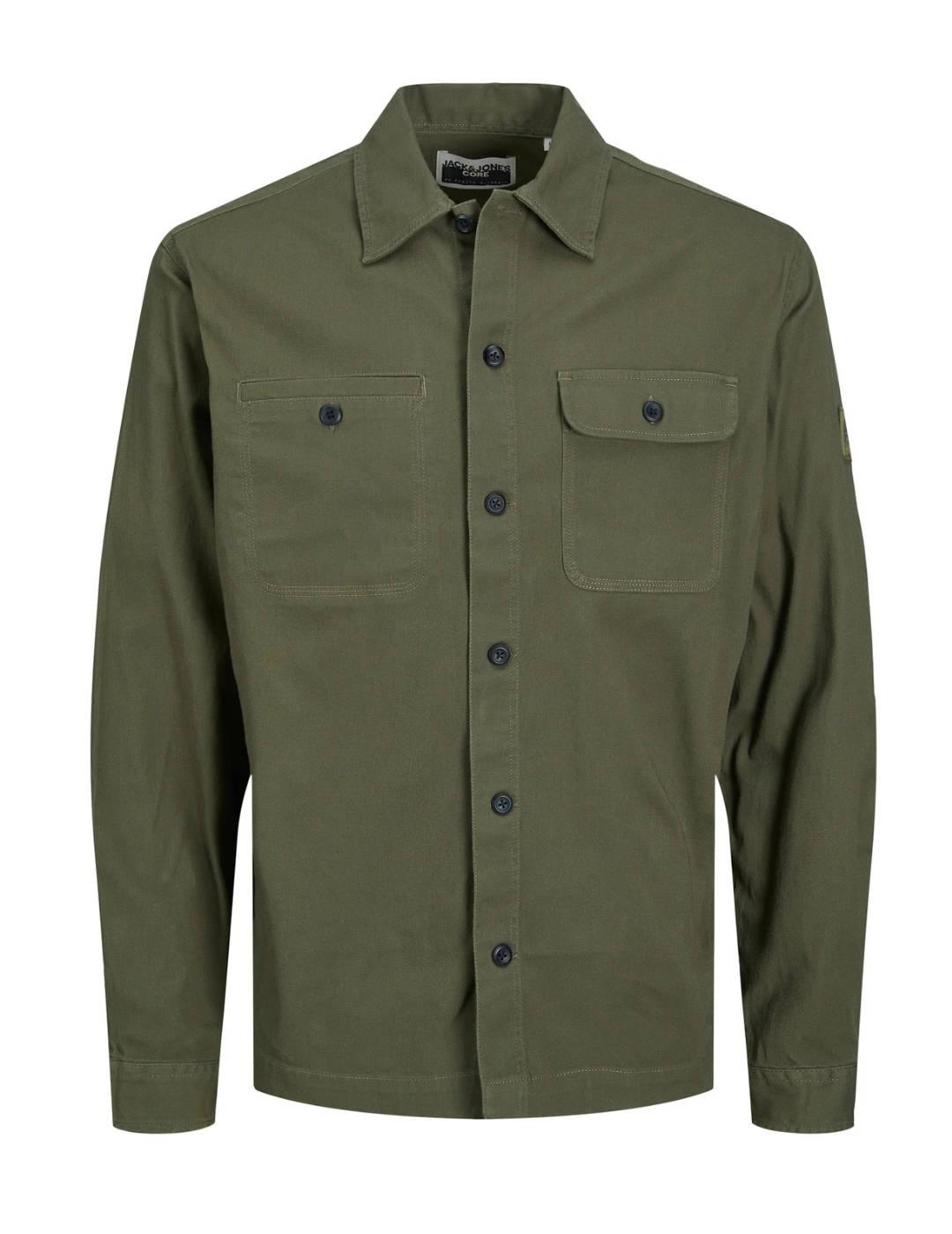 Sobrecamisa Jack&Jones Classic verde de hombre