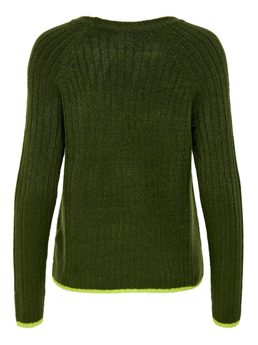 ONLNADINE L/S PULLOVER FOREST-W