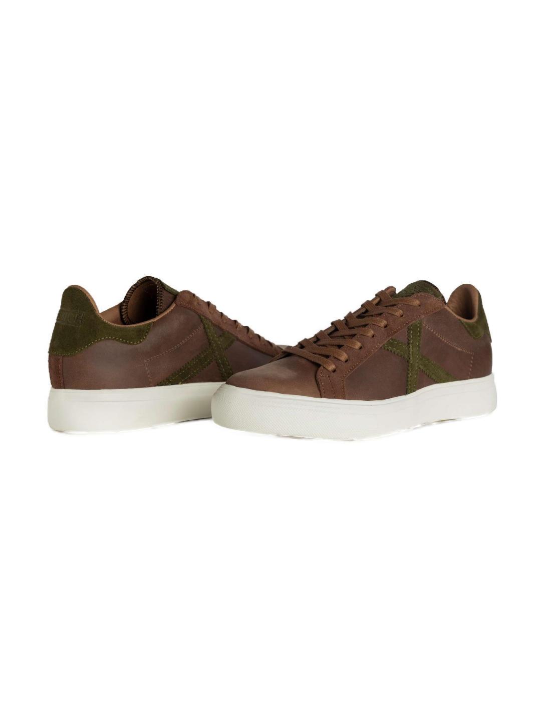 Zapatillas Munich Rete 84 marrón para hombre