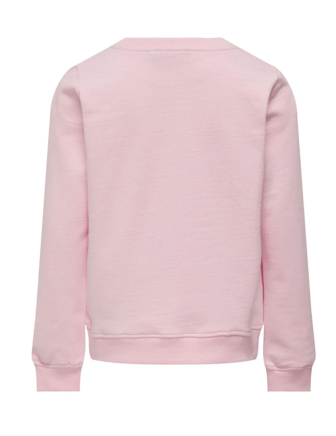 Sudadera con cremallera y capucha rosa para niña Okaïdi & Obaïbi