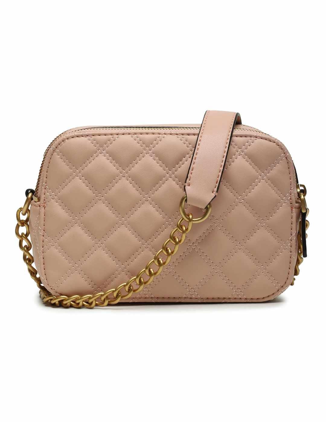 Bolso Guess Giully marrón guateado para mujer