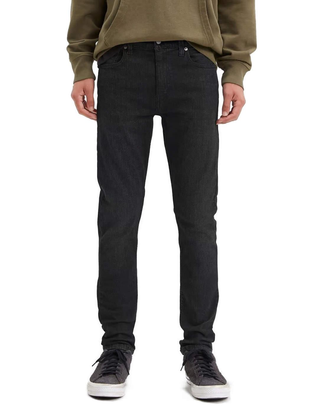 Pantalón vaquero Levi´s 512 slim taper negro de hombre