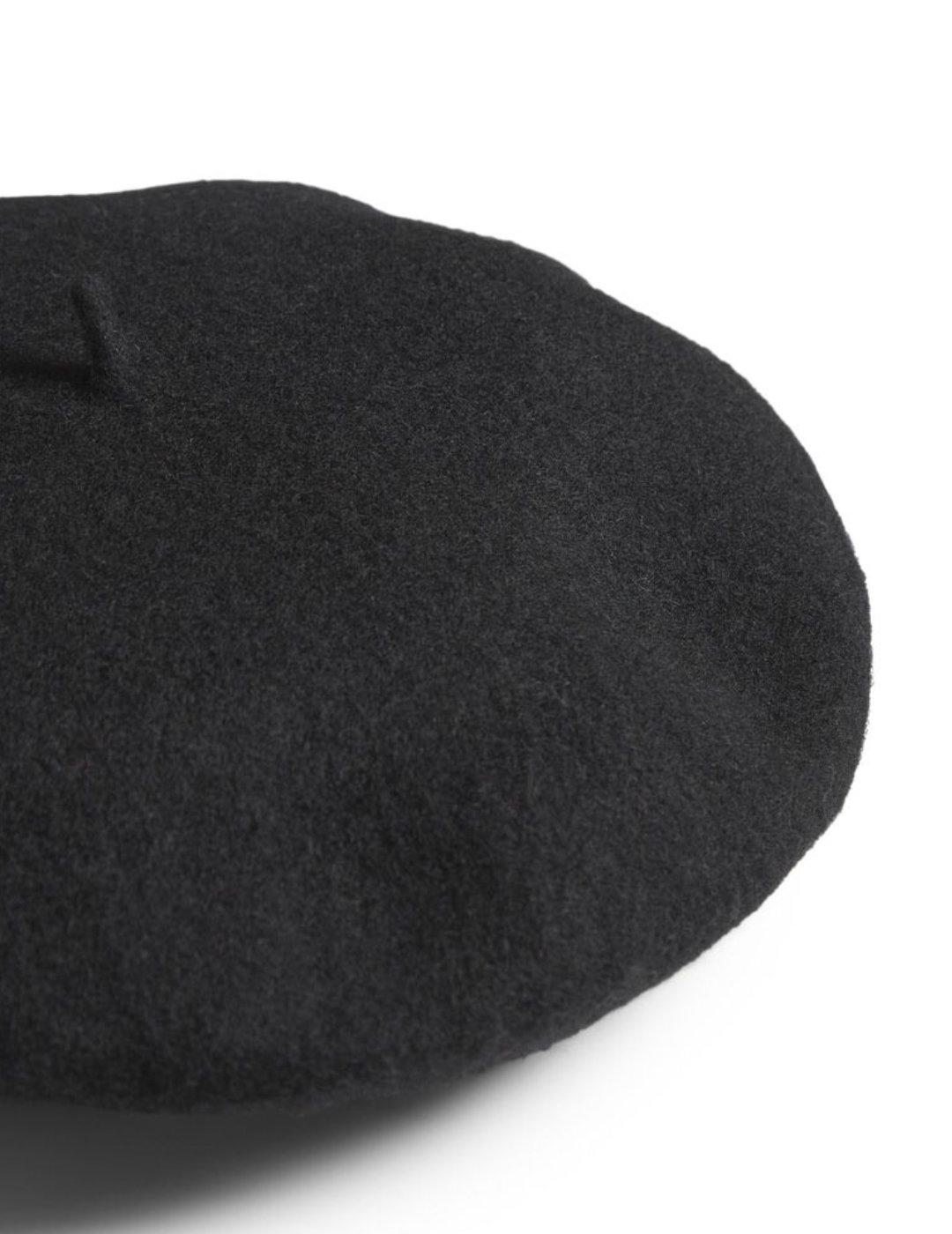 Boina Vila Lelia negro para mujer