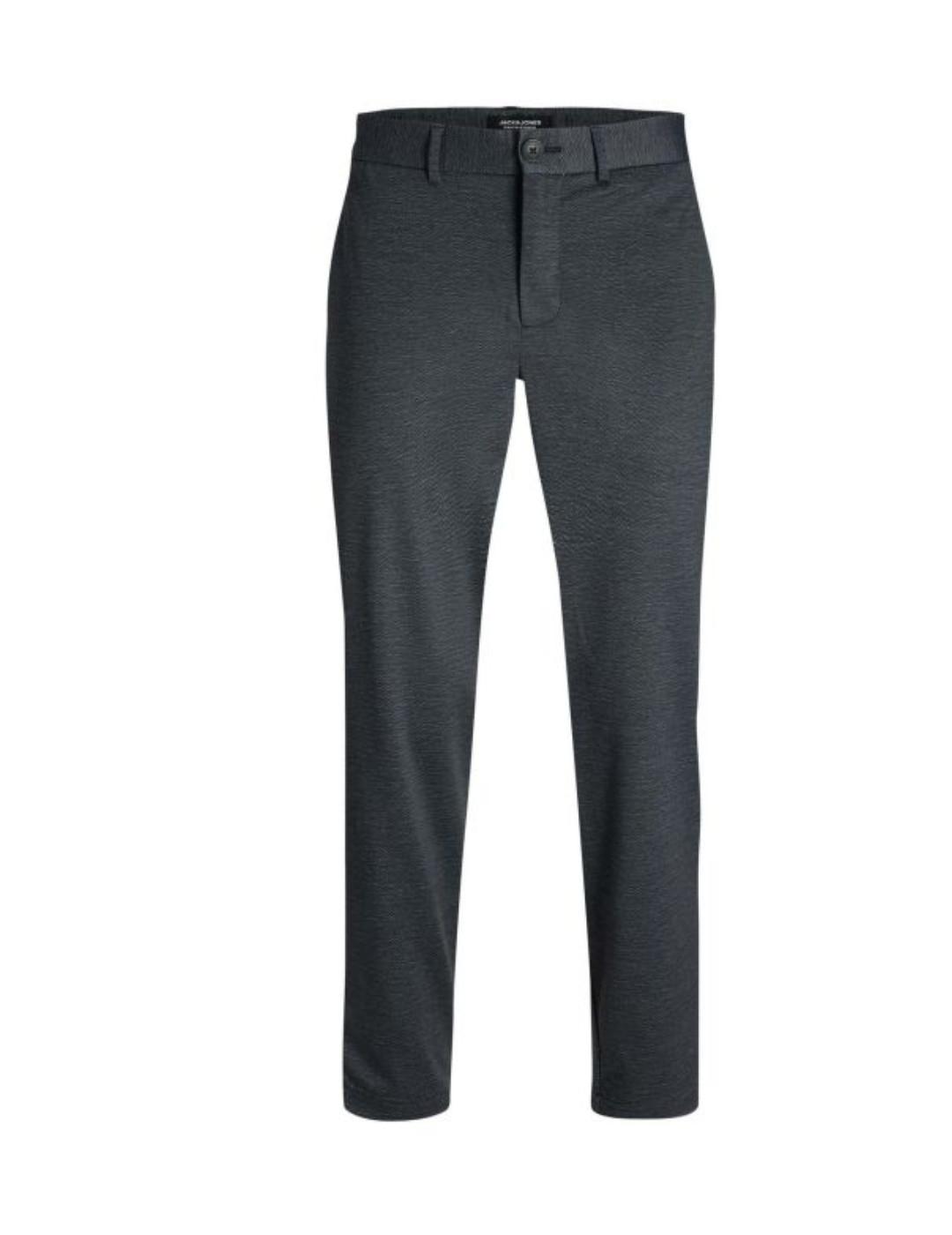 Pantalón tipo chino Jack&Jones gris jaspeado de hombre