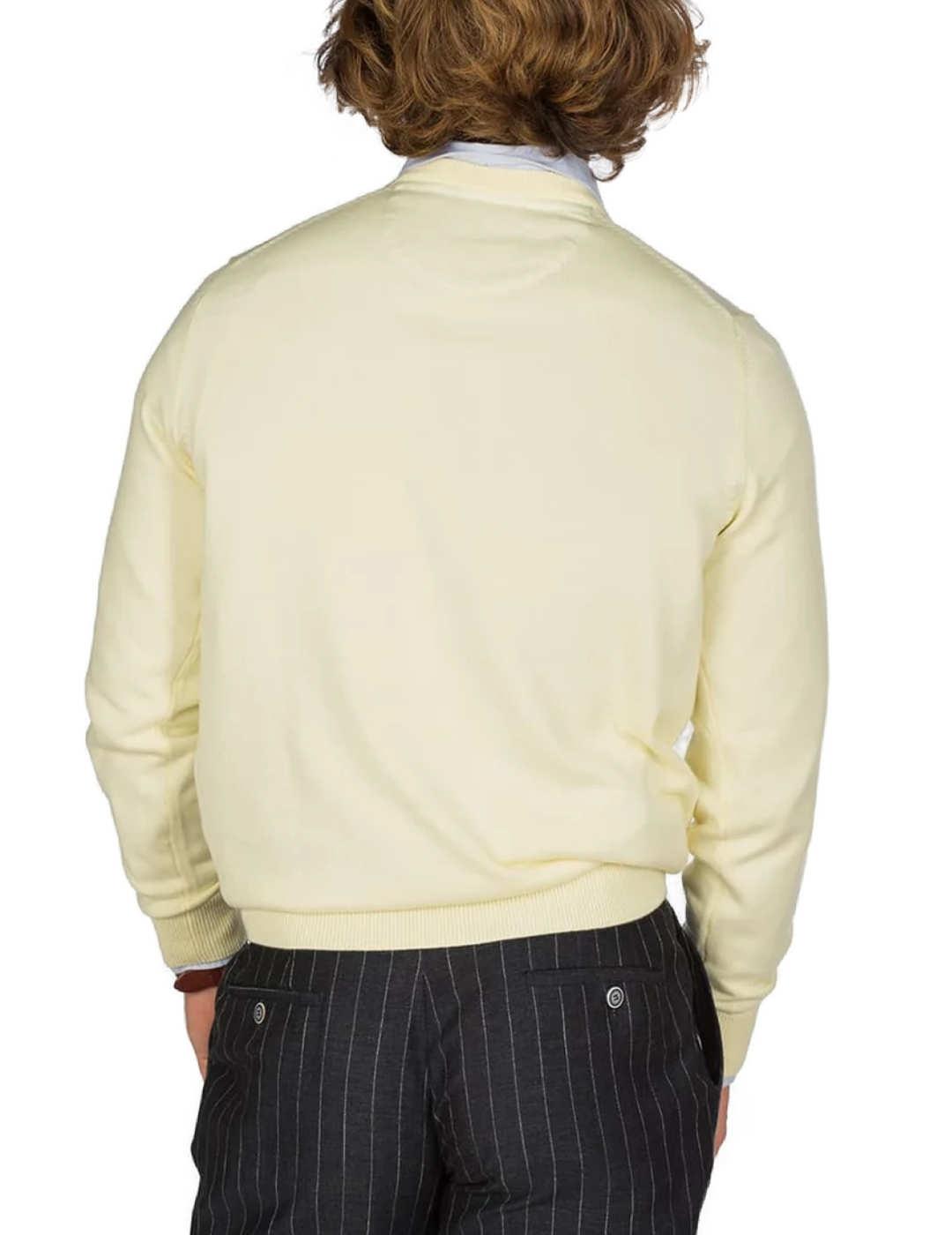 Jersey Harper Icon colours amarillo de punto para hombre