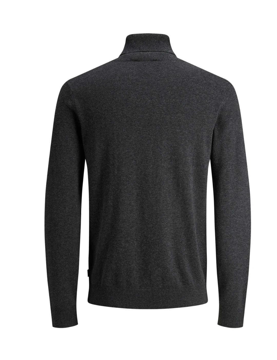 Jersey Jack&Jones Emil de cuello vuelto gris de hombre