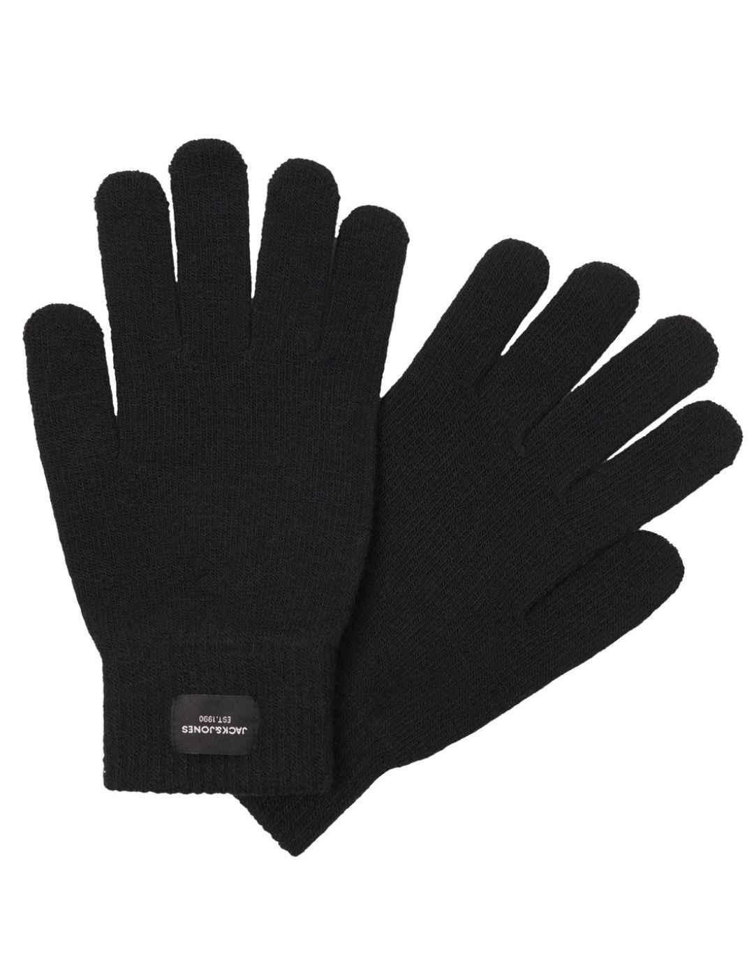 Guantes Jack/df01Jones Henry de punto negro de hombre