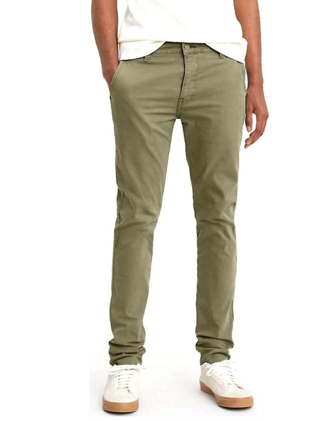 Pantalón Levi´s chino slim verde caqui de hombre