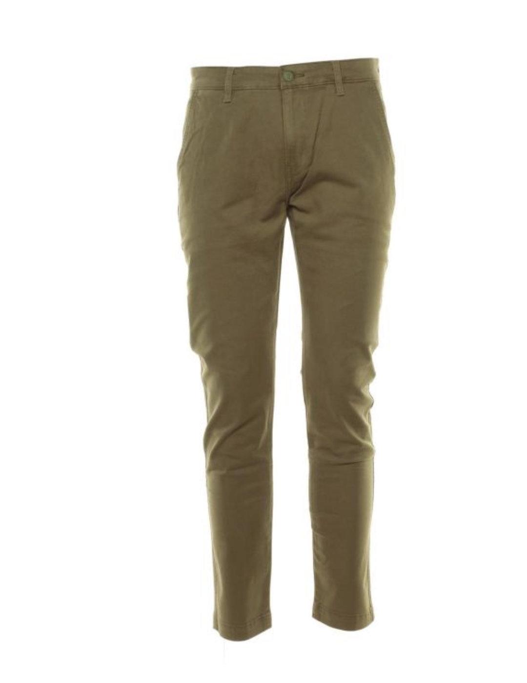 Pantalón Levi´s chino slim verde caqui de hombre