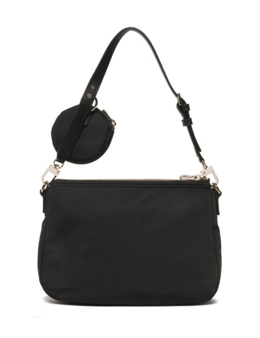 Bolso Guess Eco Gemma negro mediano para mujer
