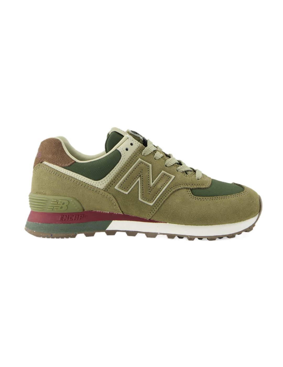 Zapatillas New Balance 574 verdes para hombre-Sd