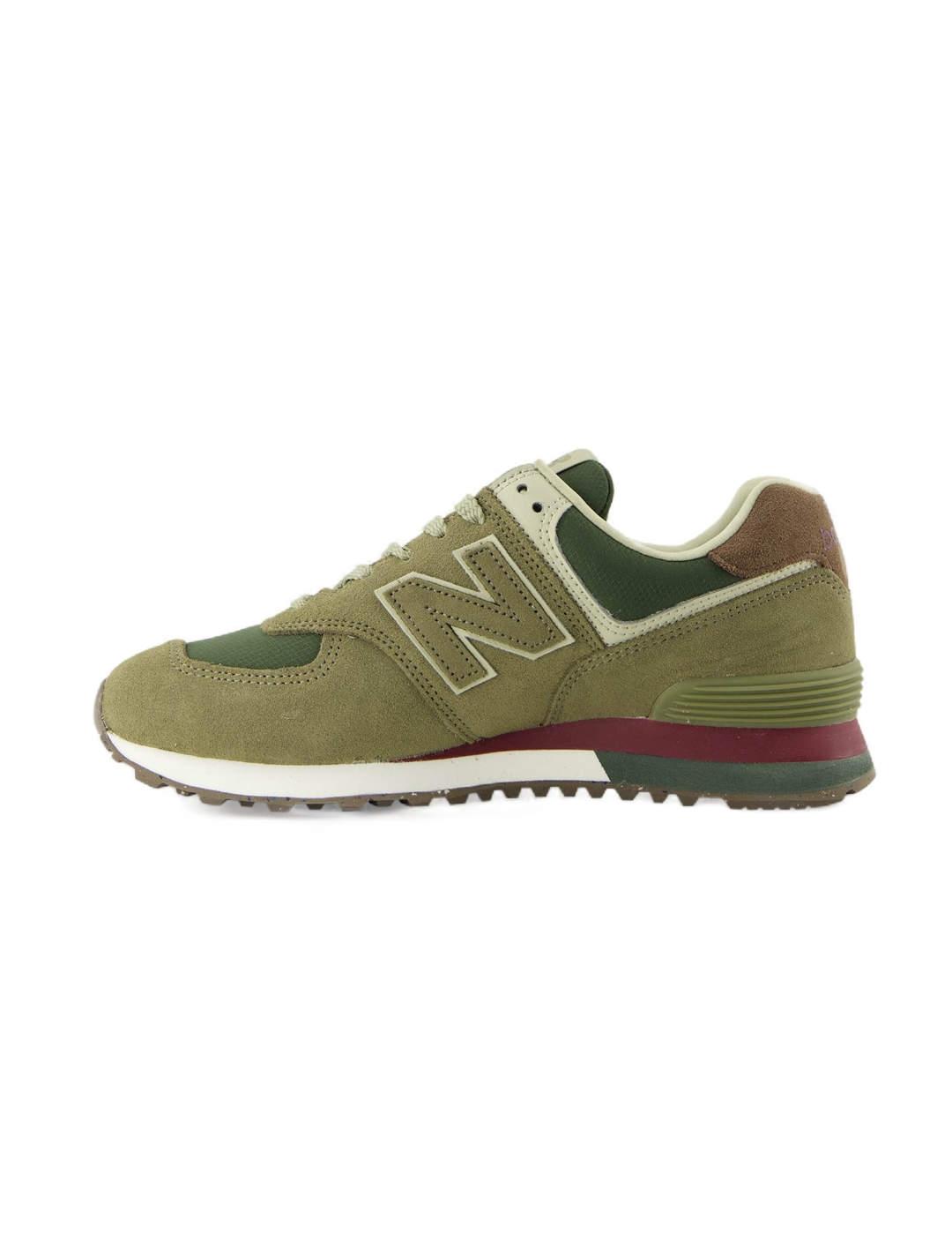 Zapatillas New Balance 574 verdes para hombre-Sd