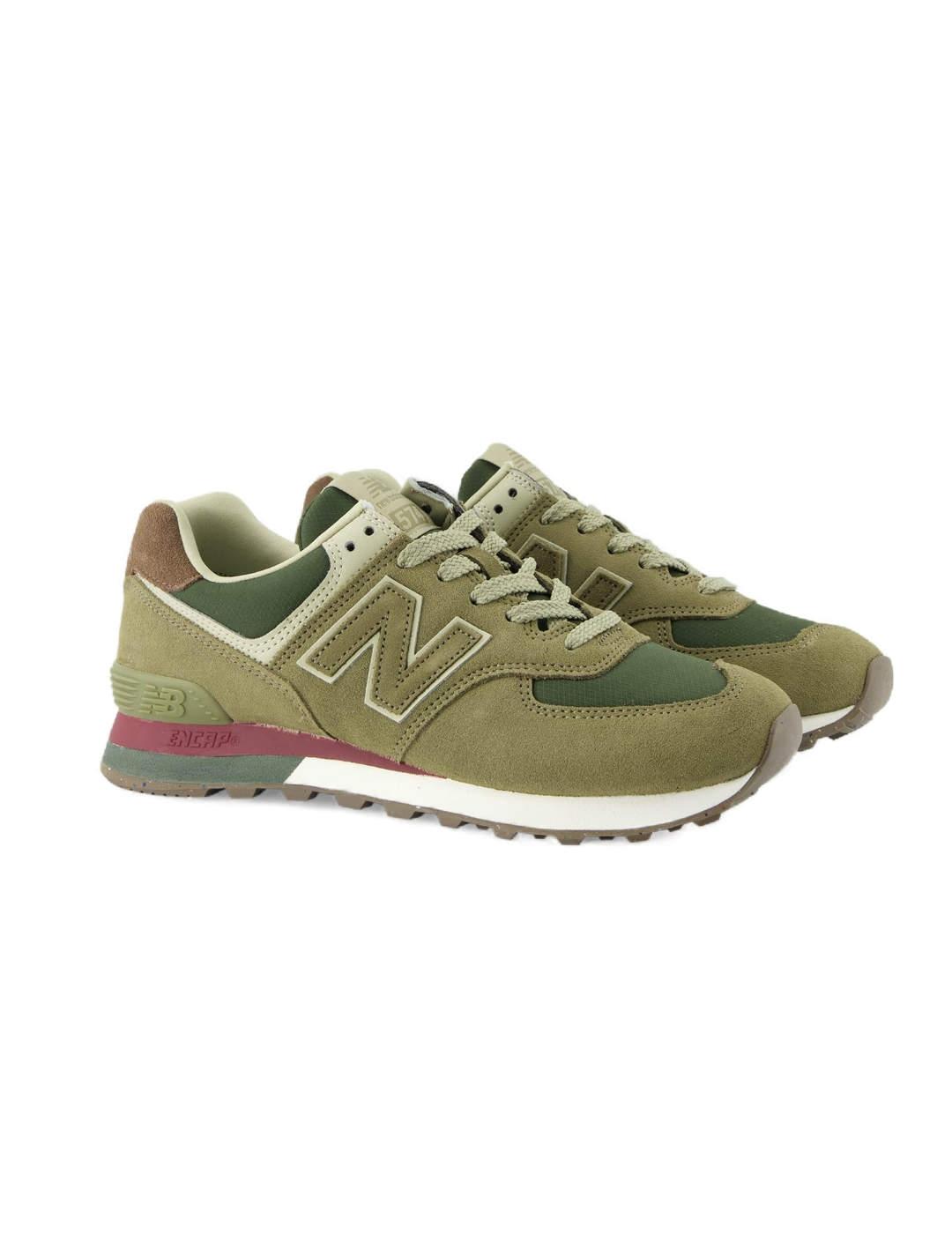 Zapatillas New Balance 574 verdes para hombre-Sd