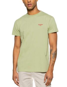 Camiseta Scotta Kilimanjaro verde manga corta para hombre