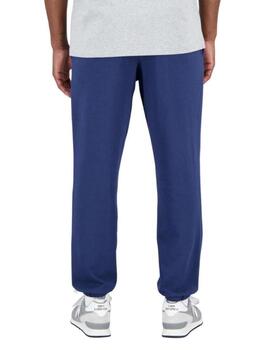 Pantalón New Balance running azul corte holgado de hombre
