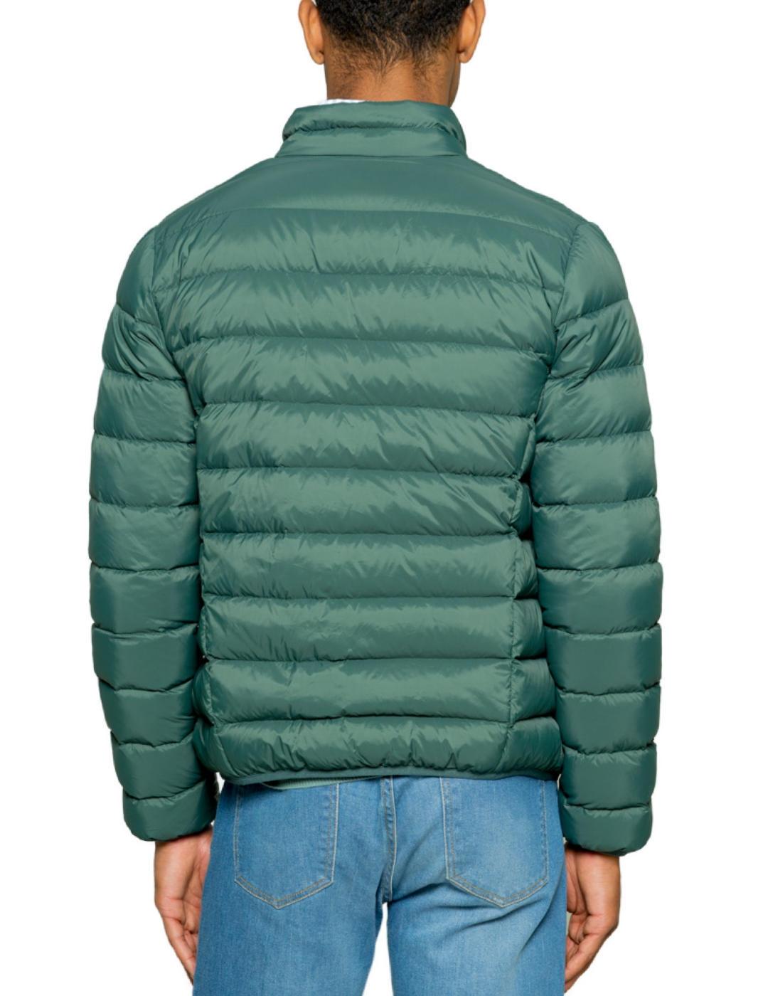 Chaqueta Scotta Classic verde sin capucha para hombre