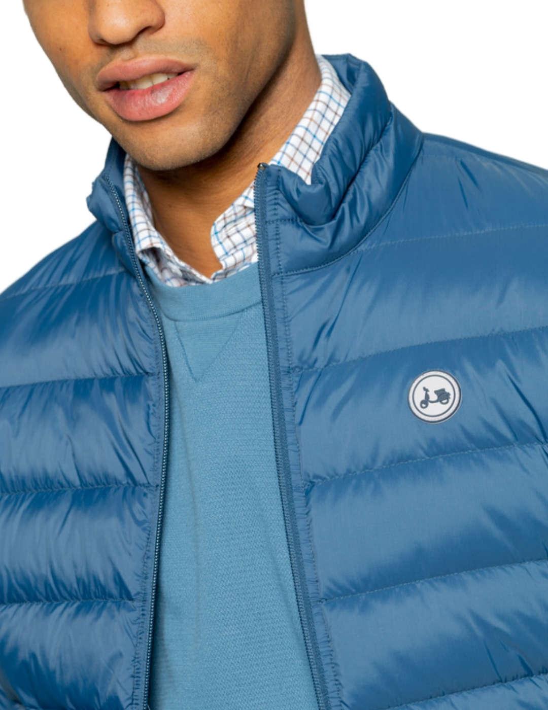 Chaqueta Scotta Classic azul sin capucha para hombre