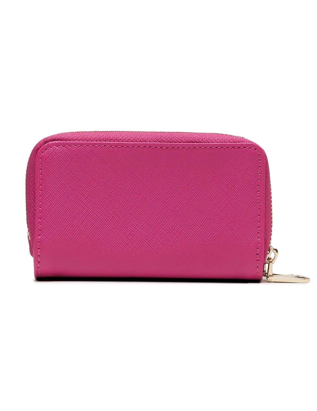 Monedero Guess Wallet mini rosa para mujer