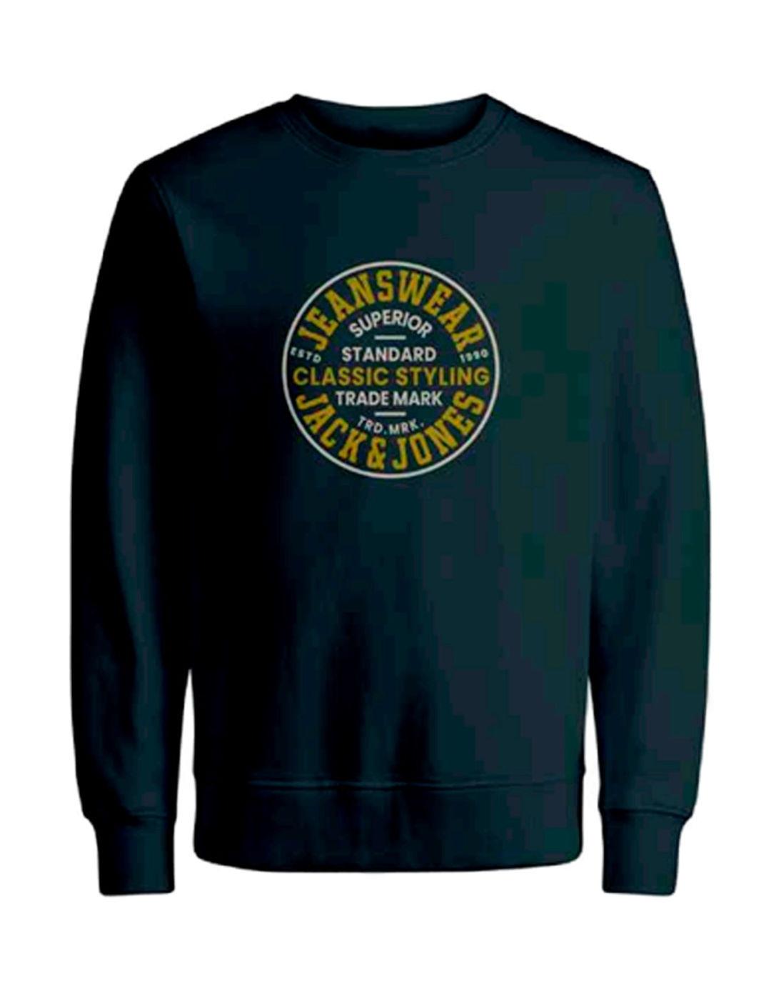 Sudadera Jack&Jones Blueddie negro para hombre