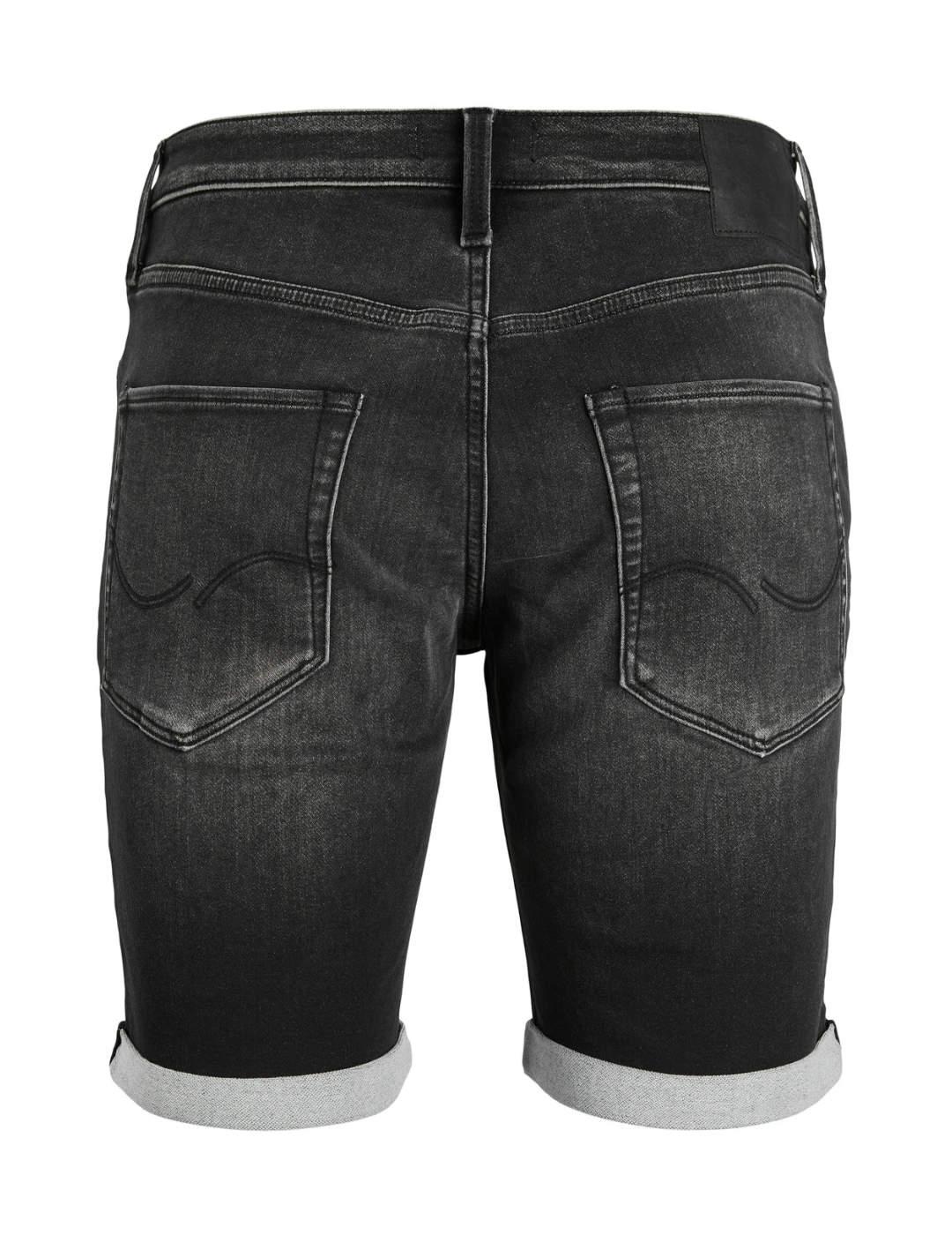 Bermuda Jack&Jones vaquera gris rotos hombre