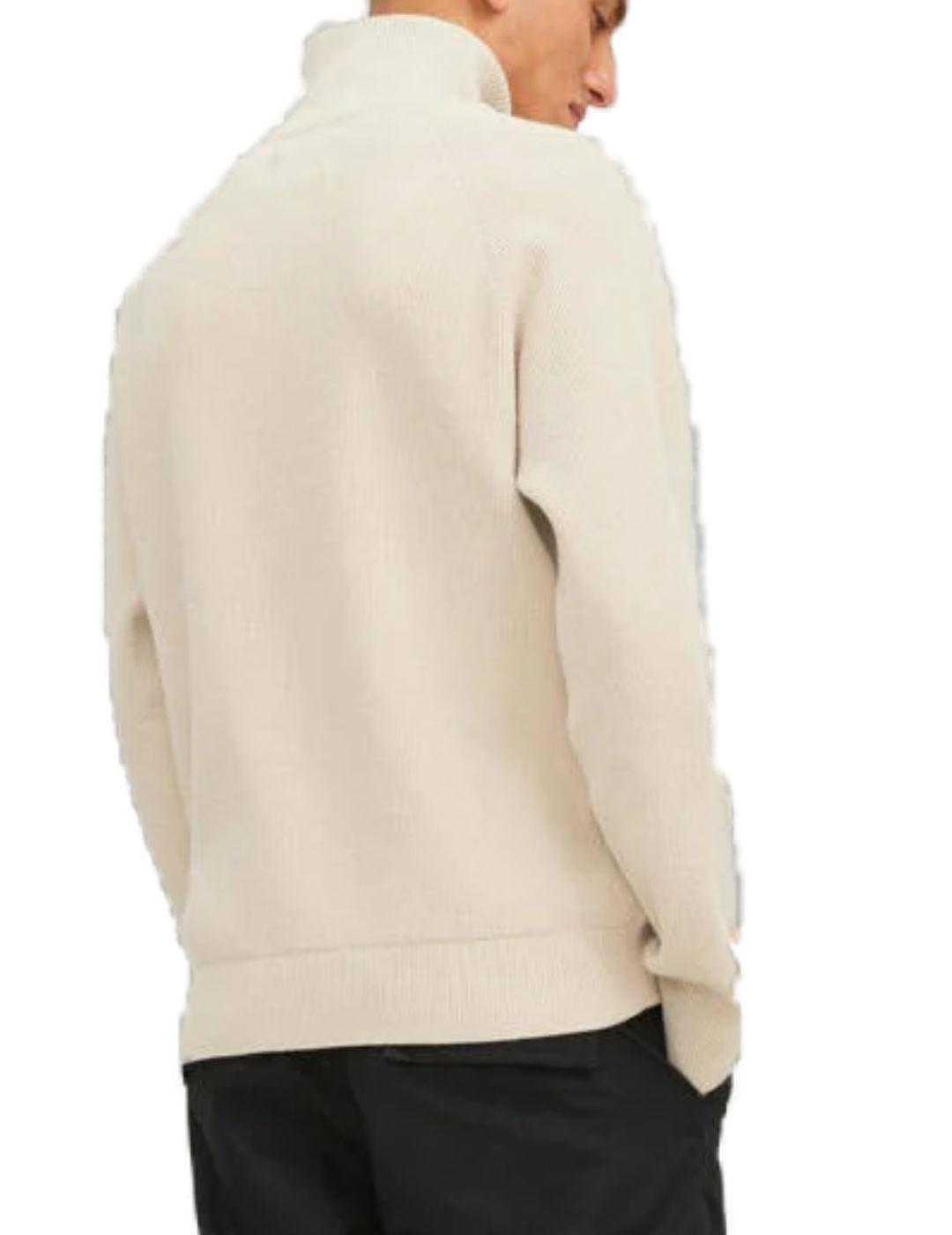 Jersey Jack&Jones Filo crudo de punto cuello subido hombre