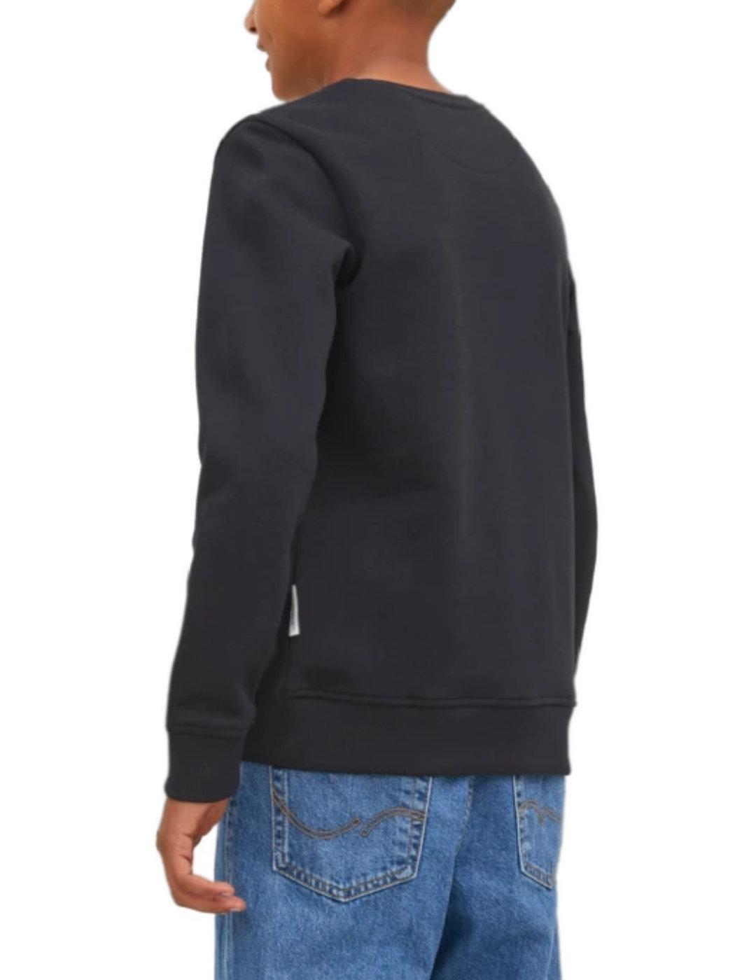 Sudadera Jack&Jones Junior Pal gris capucha para niño